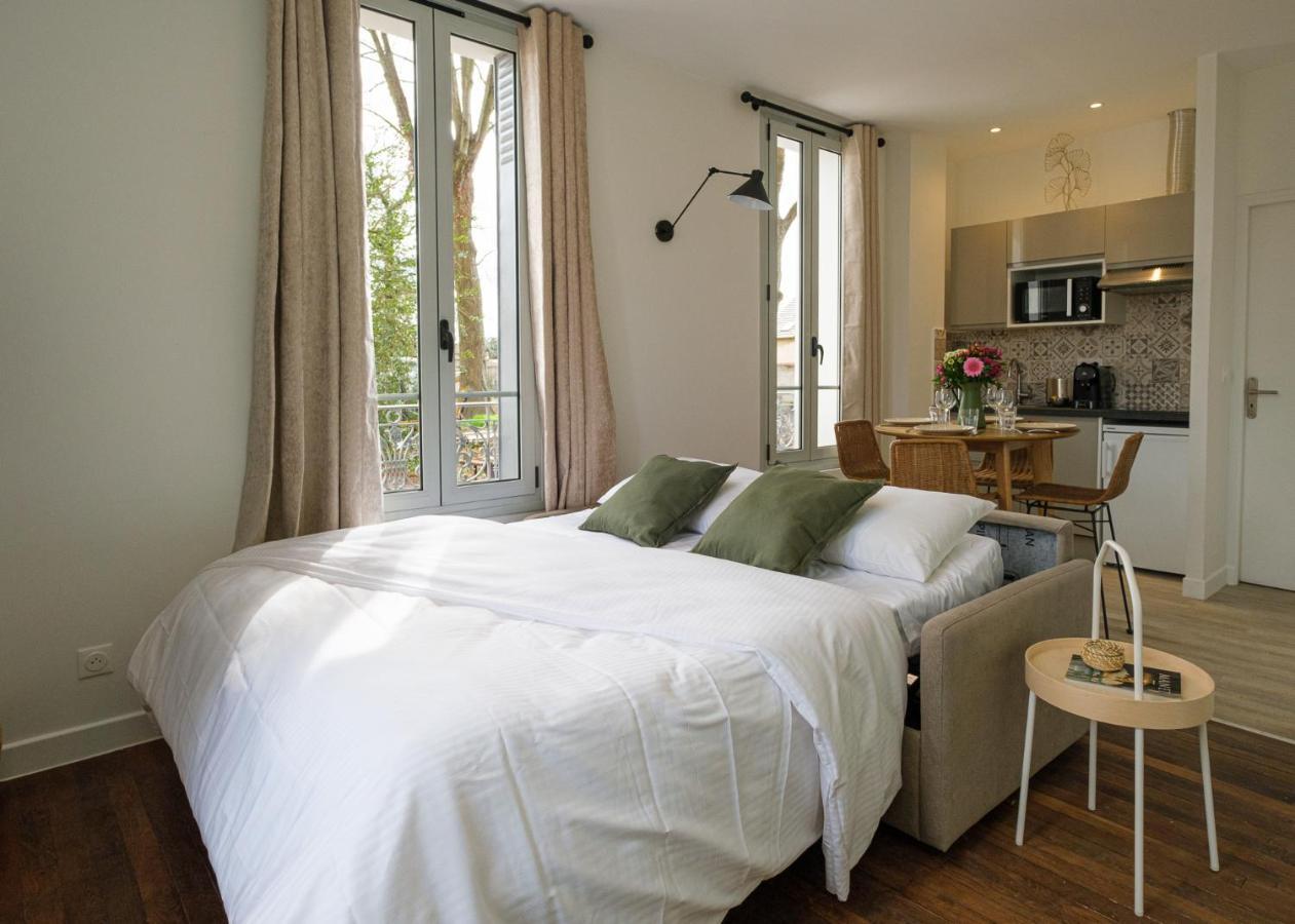 Villa Forestiere Appart Le Ginkgo Quincy-Voisins Luaran gambar
