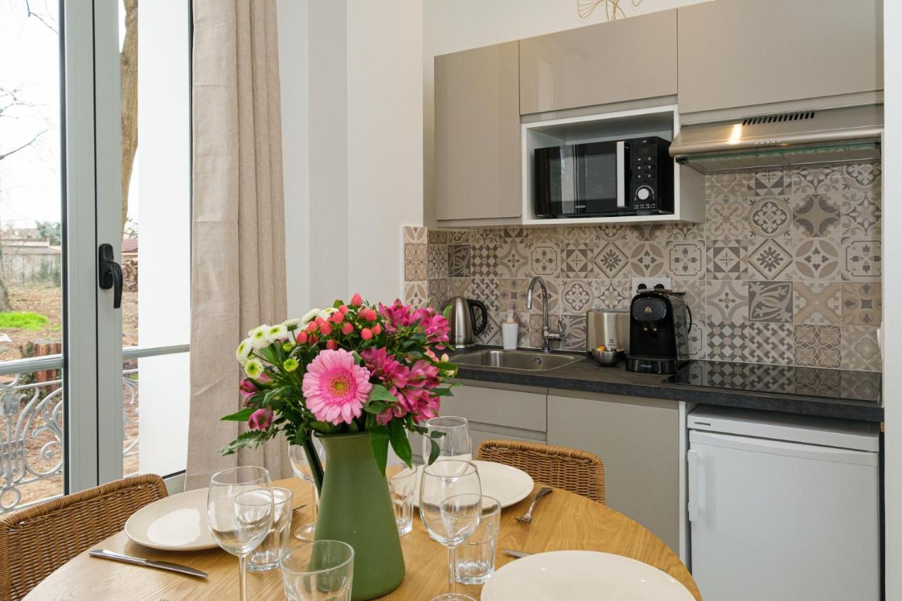 Villa Forestiere Appart Le Ginkgo Quincy-Voisins Luaran gambar
